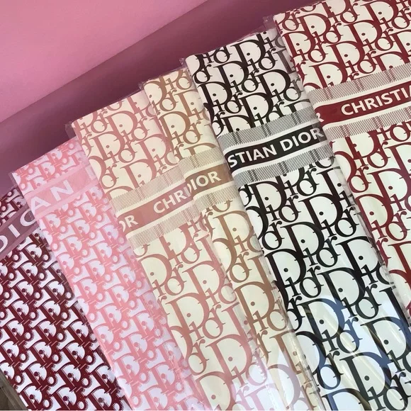 Other | Dior Flower Wrap Paper | Poshmark